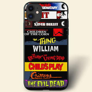 Personalized Halloween Gifts For Horror Movies Fans Phone Case 04KATI310724 - Phone Case - GoDuckee