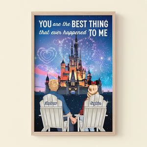 You're The Best Thing That Ever Happened To Me 01NTDT060323TM Personalized Couple Canvas Poster - Poster & Canvas - GoDuckee
