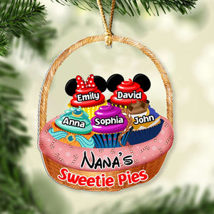 Family Sweetie Pies, Personalized Ornament, Gifts For Family - Ornament - GoDuckee