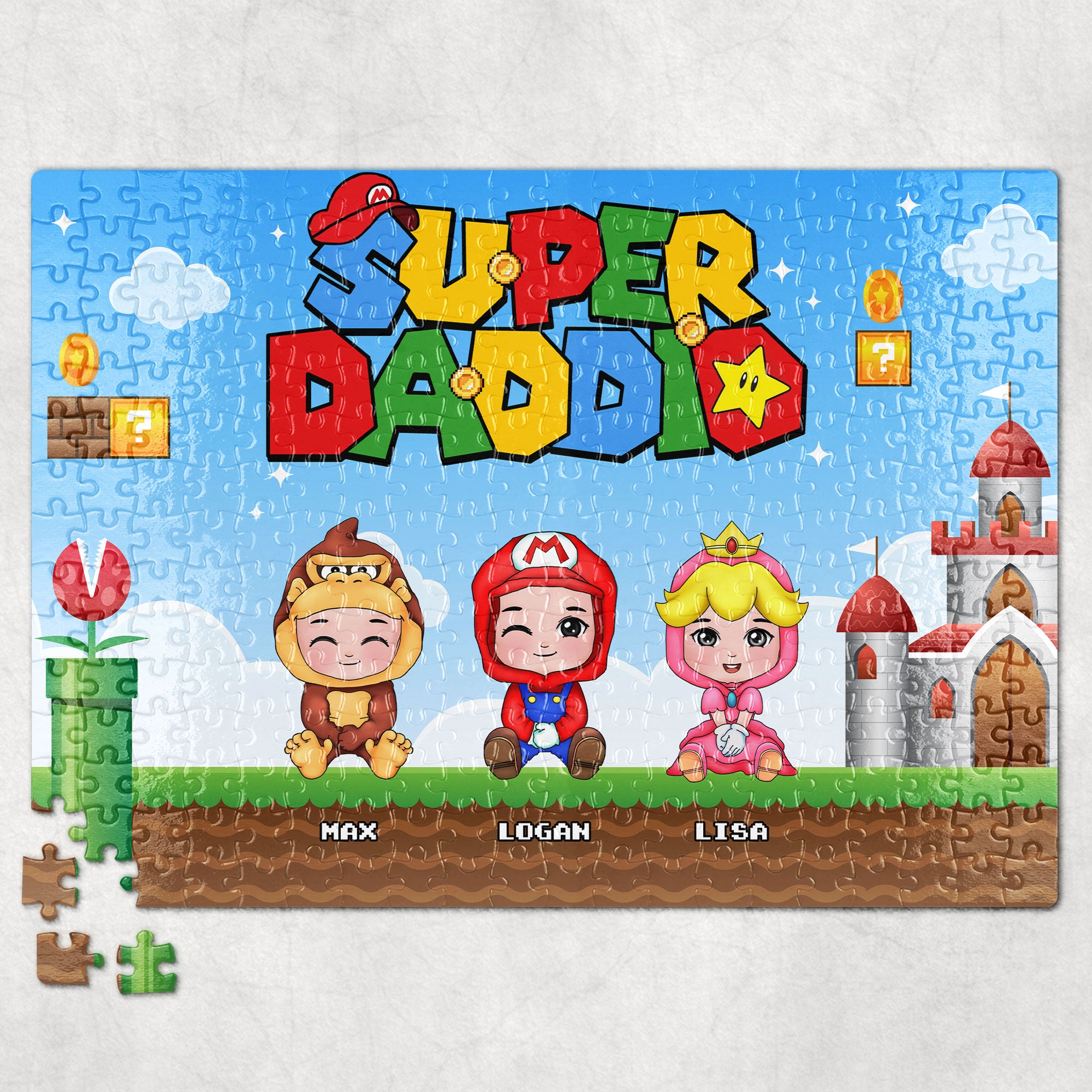 Personalized Gifts For Dad Jigsaw Puzzle 05NATI250524HA - Jigsaw Puzzles - GoDuckee