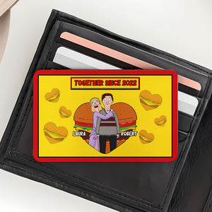 Personalized Gifts For Couple Wallet Card Together Since 03xqti281224hg - Wallet Card - GoDuckee