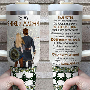 Personalized Gifts For Couple Tumbler 03ohti201224 - Tumbler Cup - GoDuckee