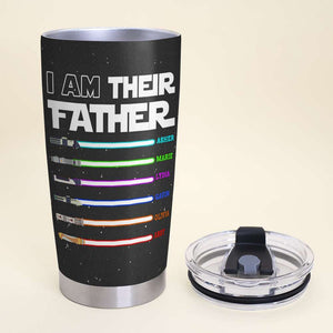 I Am Their Father, Personalized Tumbler 03DTDT290523 - Tumbler Cup - GoDuckee