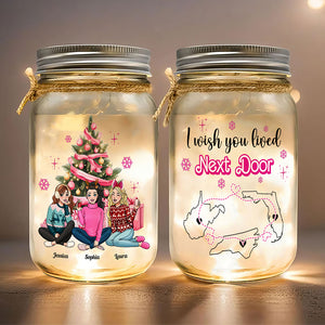 Personalized Gifts For Friends Jar Light Christmas 05XQTI280924HH - Drink Jar - GoDuckee