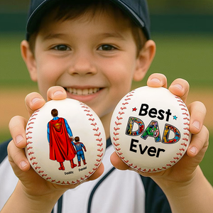 Super Dad Baseball - Personalized Gift For Dad 01ACHU290425PA - Baseball - GoDuckee