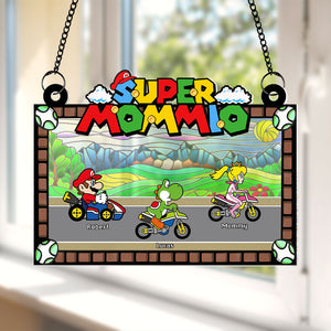 Personalized Gift For Mom Suncatcher Window Hanging Ornament 04NATI240424 Mother's Day - Ornaments - GoDuckee