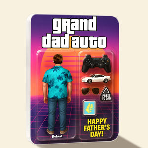 Game Dad Plaque - Personalized Gifts For Dad 02nati070525 - Shaped Plaques - GoDuckee