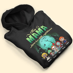 This Mama Loves Her Little Nightmare, Gift For Mom, Personalized Shirt, Spooky Kids Shirt 01NATI170723HA - Shirts - GoDuckee