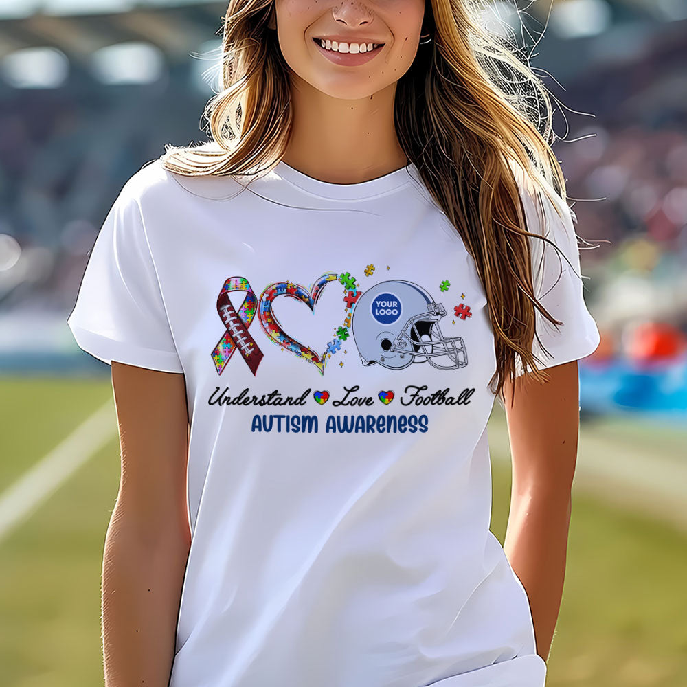 Personalized Gifts For American Football Lovers Autism Awareness Shirt 06huti210225 - Shirts - GoDuckee