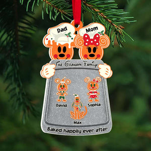 Family - Baked Happily Ever After 01HTDT271023 Personalized Ornament, Gifts For Family - Ornament - GoDuckee