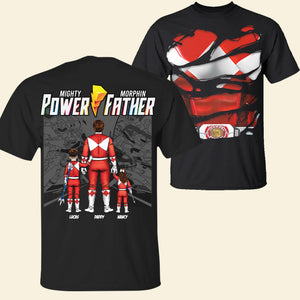 Power Father - Personalized Gifts For Dad 052huti260325 - Shirts - GoDuckee