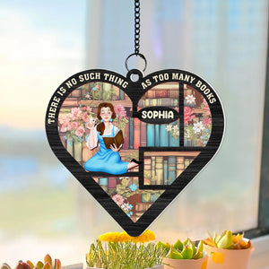 Personalized Gifts For Book Lover Suncatcher Ornament 02kadc210624pa - Ornament - GoDuckee