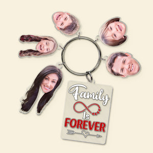 Custom Photo Gifts For Family Keychain 01OHTI210624 - Keychains - GoDuckee