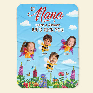 Custom Photo Gifts For Grandma Blanket 04toti301224 - Blanket - GoDuckee
