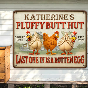 Personalized Funny Gifts For Farmers Metal Sign 01ohti110425 Chicken Lovers - Metal Signs - GoDuckee