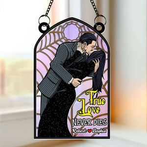 Personalized Gifts For Movie Couple Suncatcher Ornament 05NATI160824 - Ornament - GoDuckee