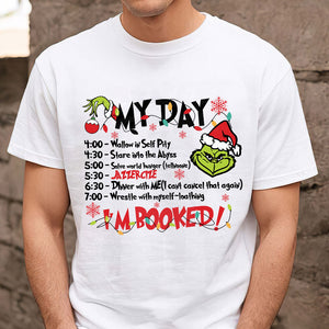 My Day Is Booked 103acxx260824 Christmas Shirt - Shirts - GoDuckee