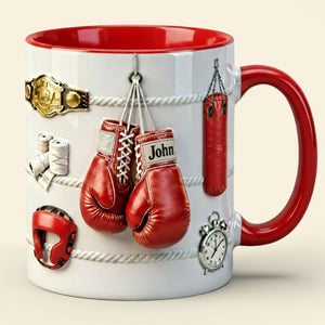 Boxing Gloves Coffee Accent Mug - Personalized Gifts For Boxing Lover Coffee Mug 03HYTI220126 - Coffee Mug - GoDuckee