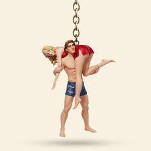 Cheeky Couple Keychain - Personalized Gifts For Couple Keychain 05HUTI290126 - Keychains - GoDuckee