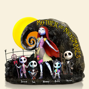 Personalized Gifts For Mom Acrylic Plaque, Mother Of Nightmares 01OHTI100425 - Shaped Plaques - GoDuckee
