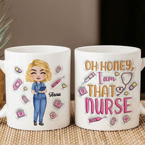 Personalized Gifts For Nurse Coffee Mug 03NATI190624HH - Coffee Mug - GoDuckee