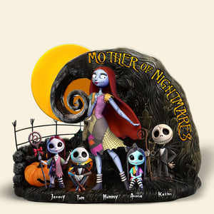 Personalized Gift For Mom Plaque, Mother Of Nightmare 04OHTI020425 - Shaped Plaques - GoDuckee