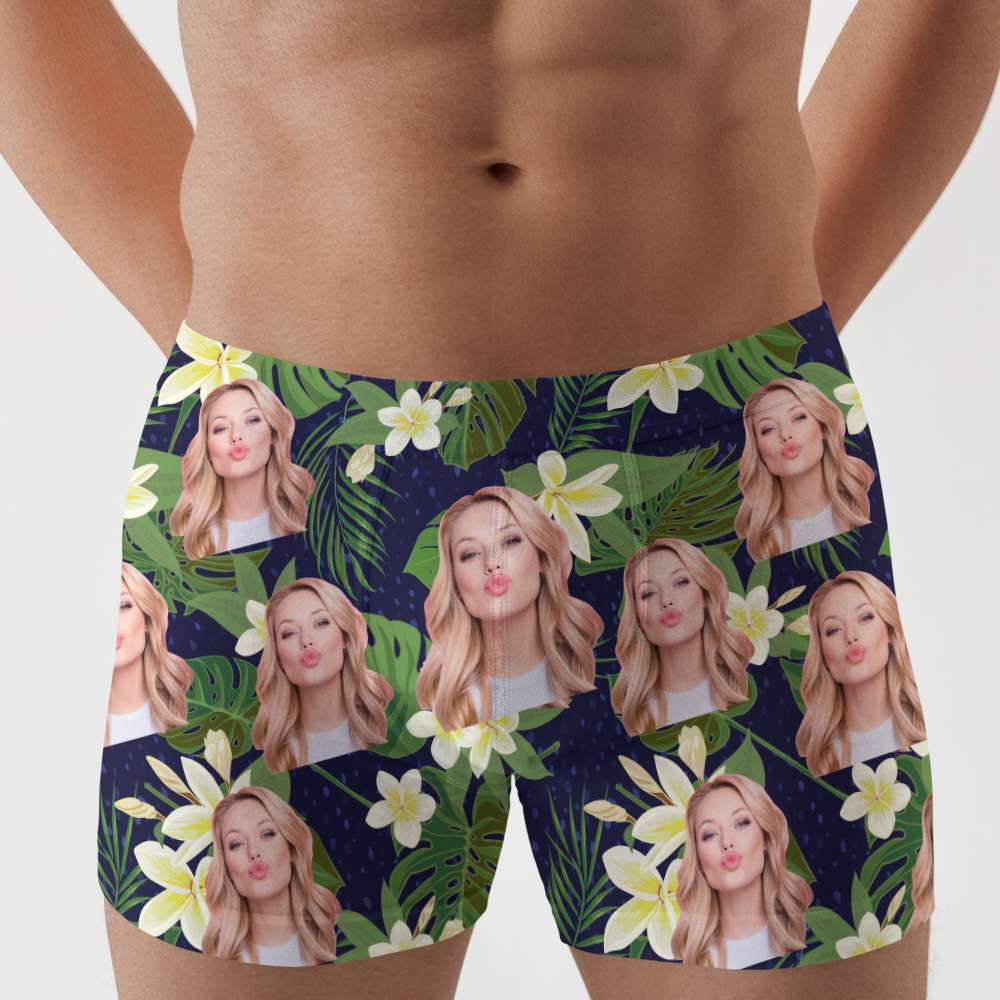 Custom Photo Husband Boxer 01ACDT190623 Gift For Husband - Boxer Briefs - GoDuckee