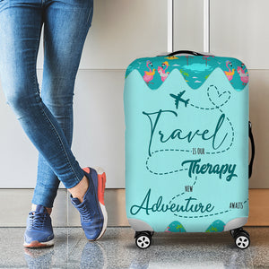 Custom Photo Gifts For Couple Luggage Cover 01KADC030724 - Luggage Covers - GoDuckee