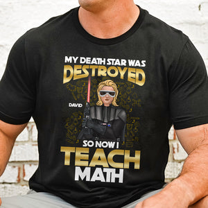 Now I Teach Math 03NADT100723TM Personalized Shirt, Gifts For Teacher - Shirts - GoDuckee