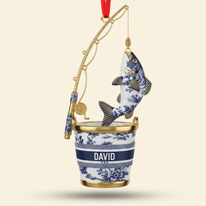 Fishing Christmas Ornament Personalized Gifts for Fishing Lovers 03PGTI161025 - Ornament - GoDuckee