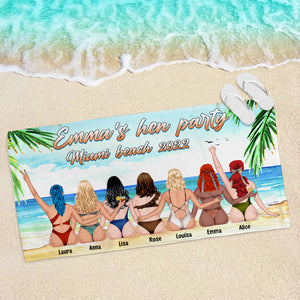 Summer Gift For Sister, Best Friends - TT- Personalized Friend Beach Towels - Beach Towel - GoDuckee