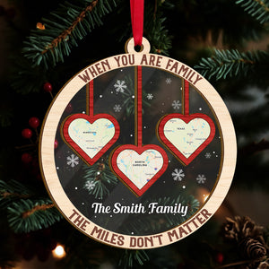 Personalized Gifts For Family Christmas Ornament 03pgti261024 - Ornament - GoDuckee