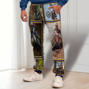 Custom Photo Gifts For Motocross Lover Sweatpants 022qhti030125 - Shorts and Pants - GoDuckee