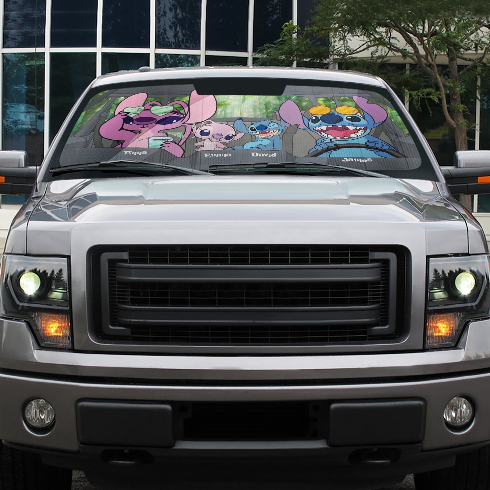 Personalized Gifts For Family Windshield Sunshade 01ohdc140624 - Doormat - GoDuckee