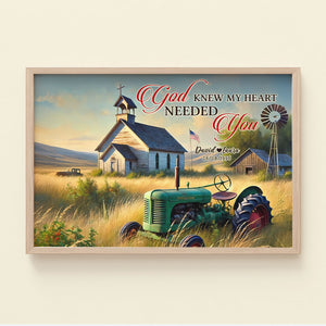 Personalized Gifts For Couple Canvas Print, Countryside Painting Art 02qhti121224 - Poster & Canvas - GoDuckee