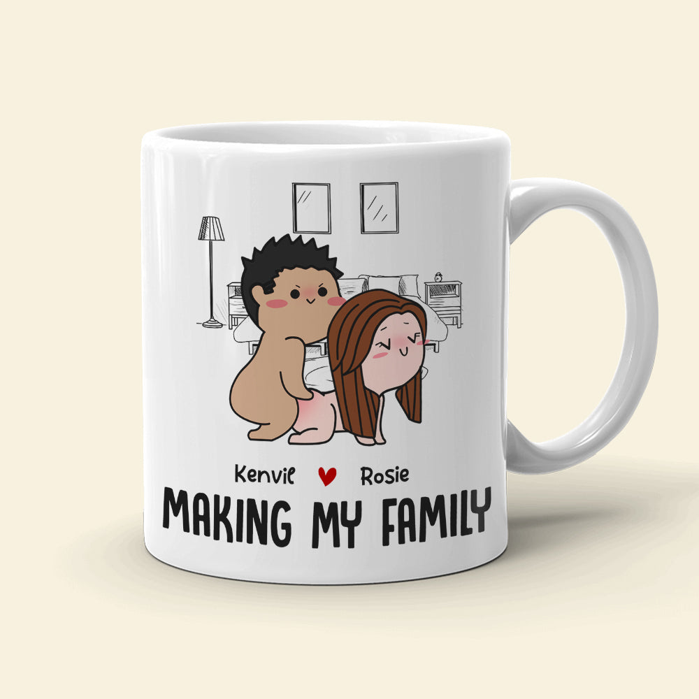 My Love Will Always Be You, Gift For Couple, Personalized Mug, Stick C -  GoDuckee