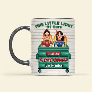 Personalized Gifts For Coworkers Coffee Mug Cute 3D Inflated Effect 04kati021224pa - Coffee Mug - GoDuckee
