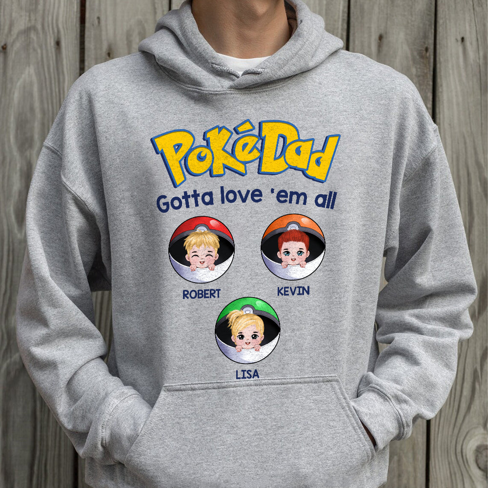 Gift For Father's Day 06ACDT220523HH Personalized Family Dad Shirt Hoodie Sweatshirt - Shirts - GoDuckee