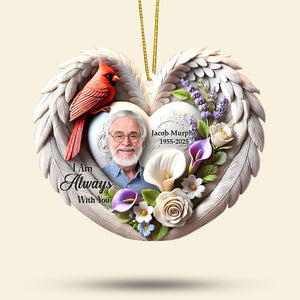 Memorial Ornament - Custom Photo Gifts For Loved Ones 01huti090925 - Ornament - GoDuckee