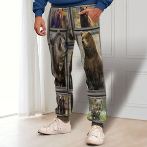 Personalized Gifts For Bear Lover Sweatpants 012qhti030125 - Shorts and Pants - GoDuckee