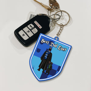 Best Dad Ever, Personalized Keychain 06HUDT300523TM - Keychains - GoDuckee