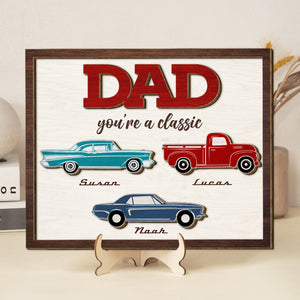 Personalized Gifts For Dad Wood Sign 01QHTI040424 Father's Day - Wood Signs - GoDuckee