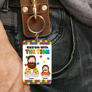 Personalized Gifts For Autism Mom Keychain 02kati270225hg - Keychains - GoDuckee