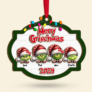 Personalized Gifts For Family Christmas Ornament 02xqti291024 - Ornament - GoDuckee