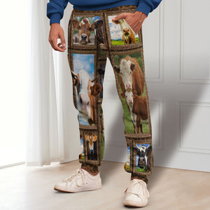 Highland Cow - Personalized Photos Collage Sweatpants 052qhti311224 - Shorts and Pants - GoDuckee