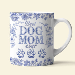 Dog Mom Coffee Mug - Personalized Gifts For Dog Lovers 03pgti160725 - Coffee Mug - GoDuckee