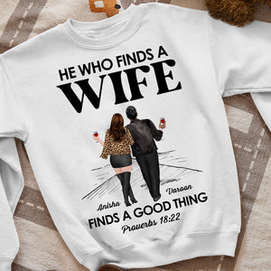 Fine A Good Thing, Couple Drinking Personalized T-shirt Hoodie Sweatshirt - Shirts - GoDuckee