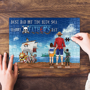 Personalized Gifts For Dad Jigsaw Puzzle 02KADC160524HG Father's Day - Jigsaw Puzzles - GoDuckee