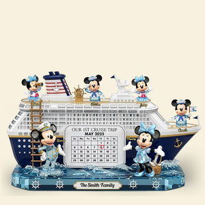 Cruise Trip Family Plaque - Personalized Gifts For Family 03tgti250625 - Shaped Plaques - GoDuckee