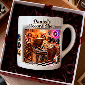 Record Vinyl Shop Coffee Mug - Personalized Gifts For Record Vinyl Lover Coffee Mug 02NATI250226 - Coffee Mug - GoDuckee